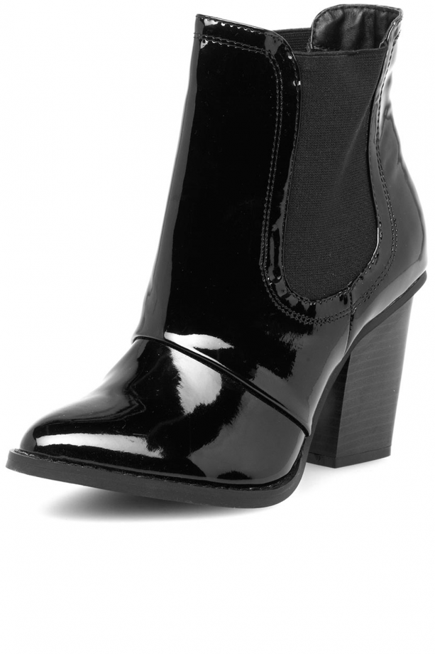 Dorothy Perkins Black Point Chelsea Boots, £45