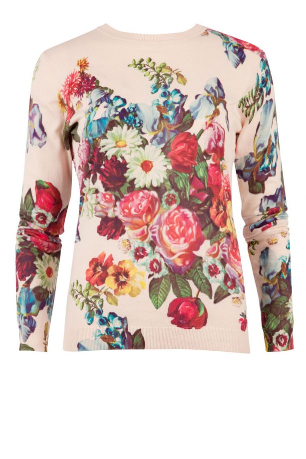 Ted Baker Edryss Oil Painting Print Jumper, £99