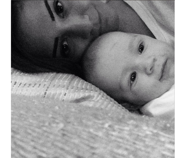 Frankie admits that baby Parker's already an excellent flirt