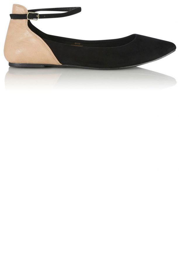 George Ankle Strap Ballet Flats, £10