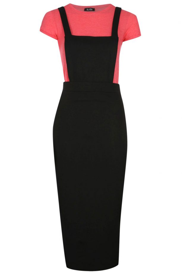 George G21 Midi Pinafore & T-Shirt Set, £18