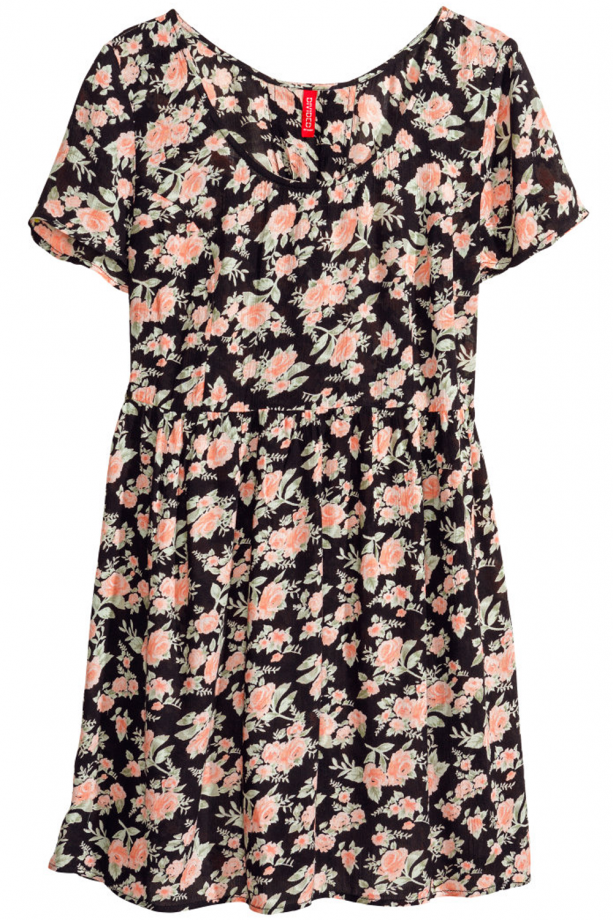 H&M Crinkled Dress, £14.99