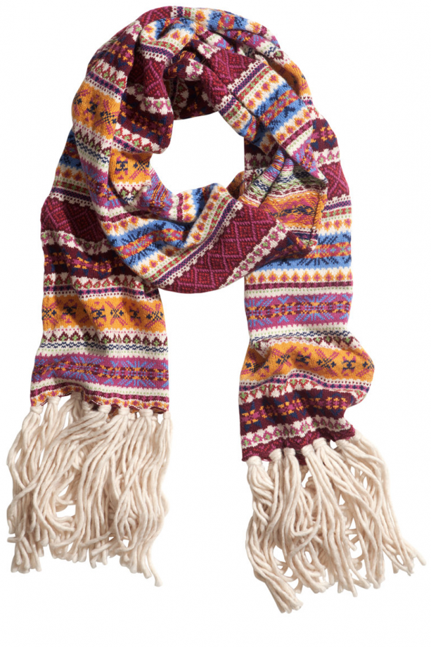 H&M Knitted Scarf, £19.99