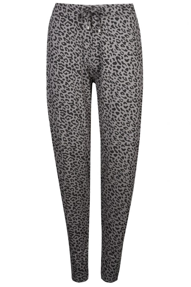 M&S Animal Print Tapered Trousers, £22.50