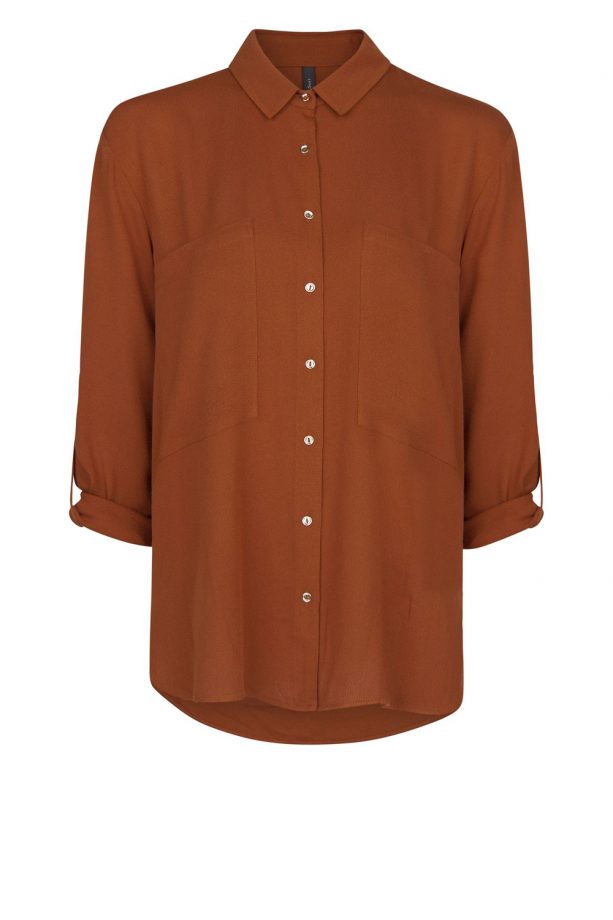 Mango Lightweight Tan Shirt, £34.99
