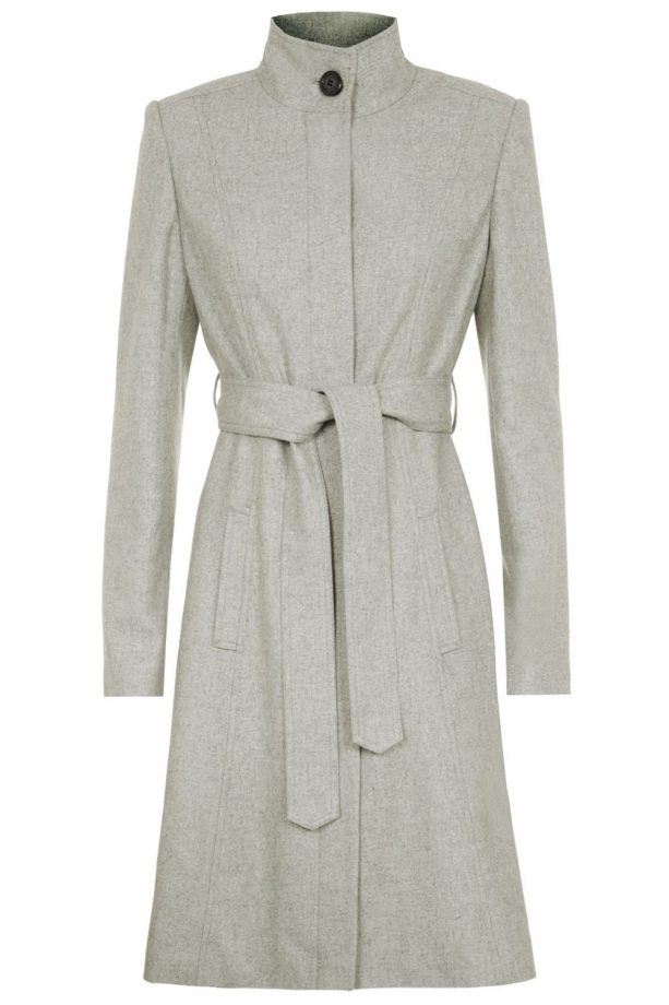 Matalan Wool Blend Fit and Flare Coat, £45