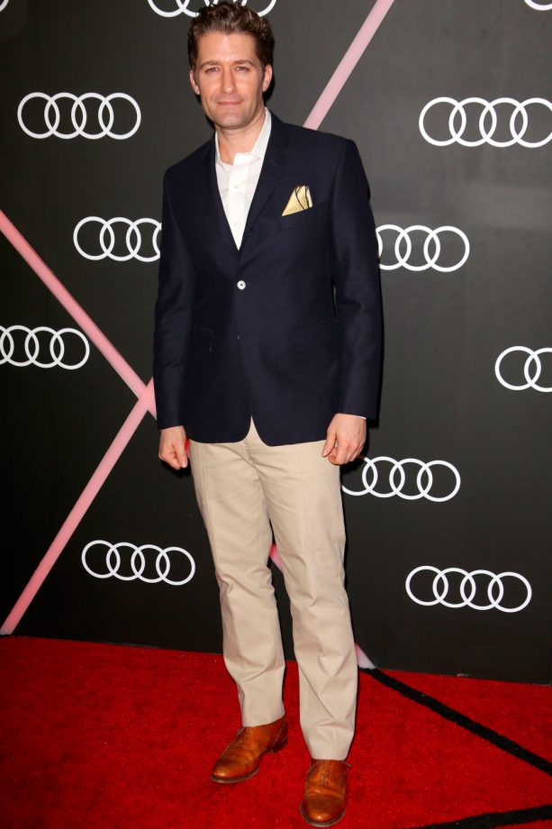 Matthew Morrison At The Golden Globe Kick Off Party In LA, 2014