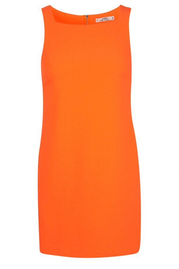 Miss Selfridge Orange Cutout Dress, £35