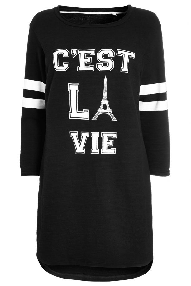 Next Graphic Longline C’est La Vie Tunic, £26