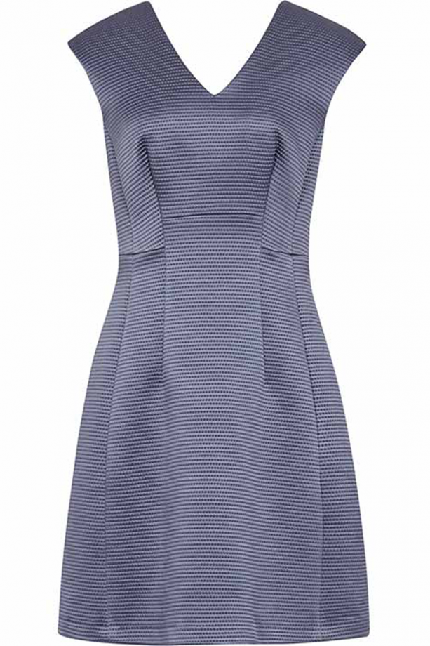 Reiss Textured Fit And Flare Dress, £195