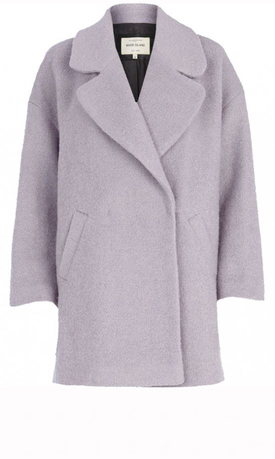 River Island Lilac Coat, £90