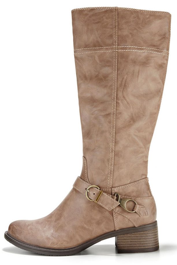 TU Light Brown Buckleboots, £40