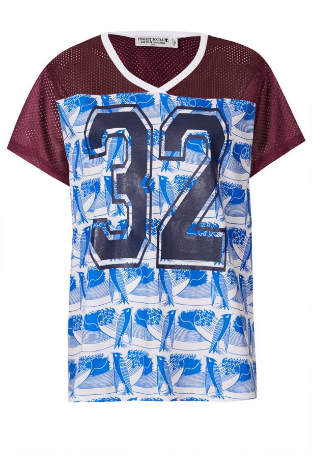 Topshop Fish Printed Tee By Project Social Tee, £23