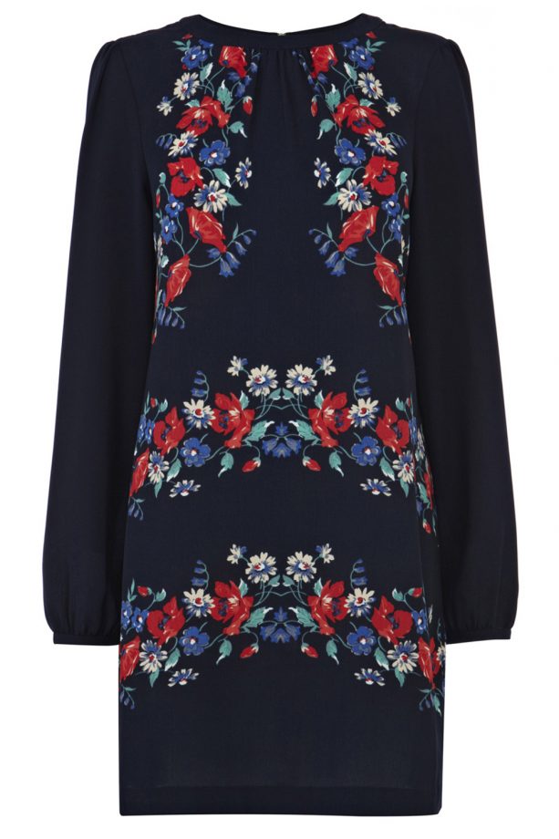 Warehouse Floral Shift Dress, £50