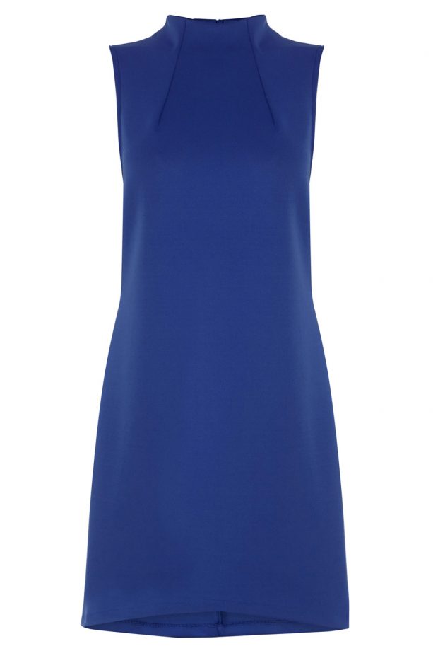 Warehouse Scuba Funnel Neck Shift Dress, £38