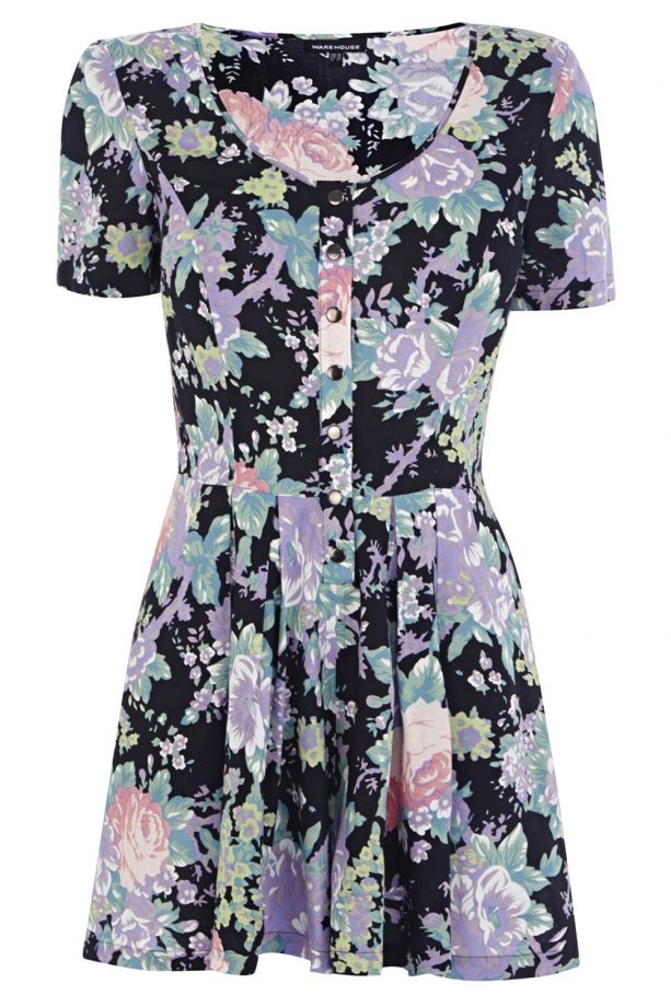 Warehouse Vintage Floral Playsuit, £42