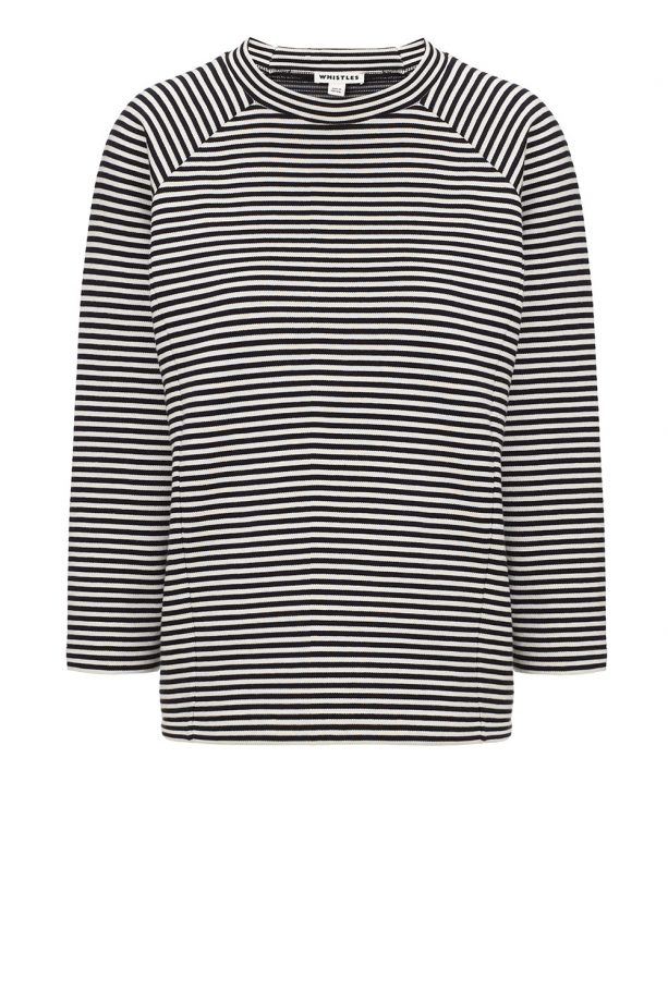 Whistles Double Face Stripe Top, £65