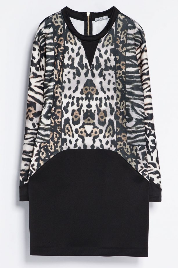Zara Animal Print Dress, £39.99