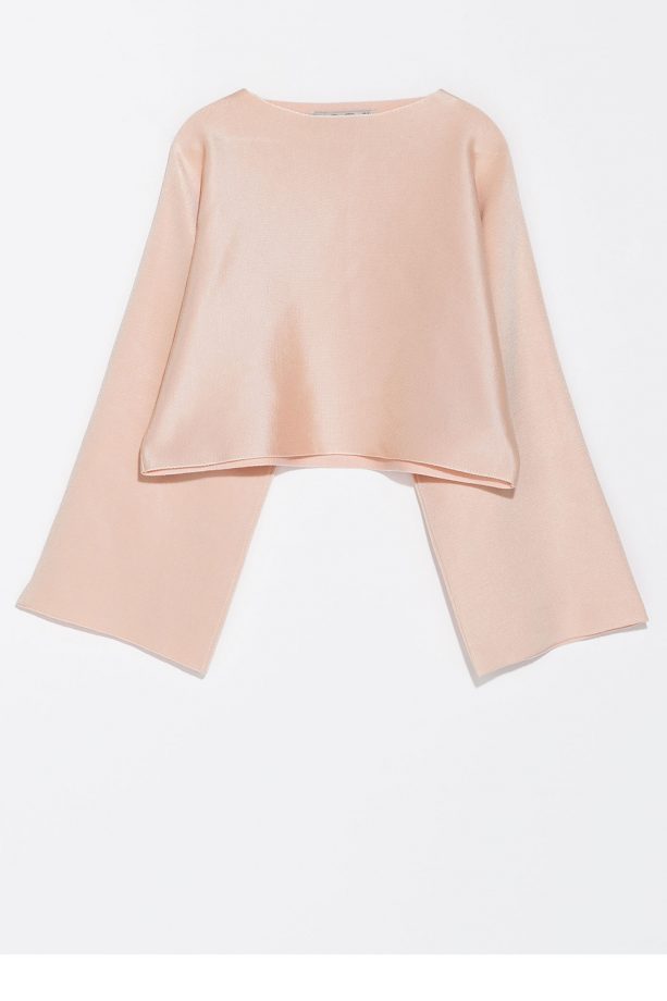 Zara Crop Top With Wide Sleeves, £45.99