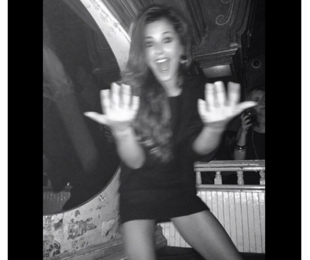 Cheryl documents her wild night out with the Girls Aloud girls