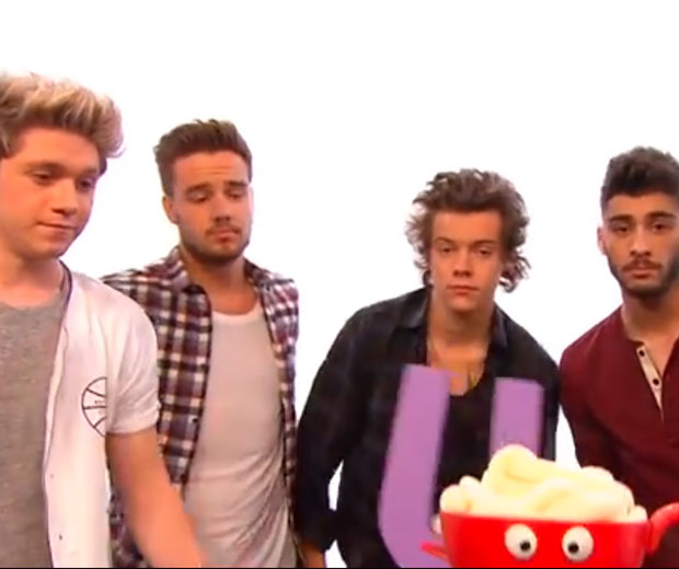 One Direction have created a special video for Sesame Street