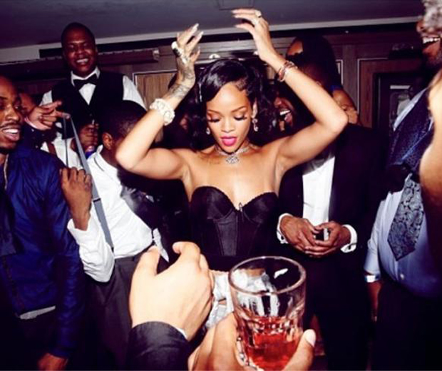 Rihanna insists she's not the party animal everyone thinks she is...