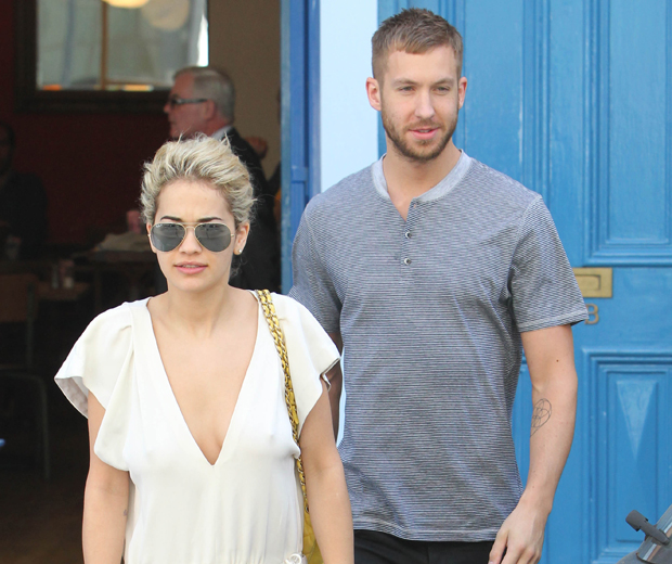 Has Rita Ora split from her DJ boyfriend Calvin Harris?