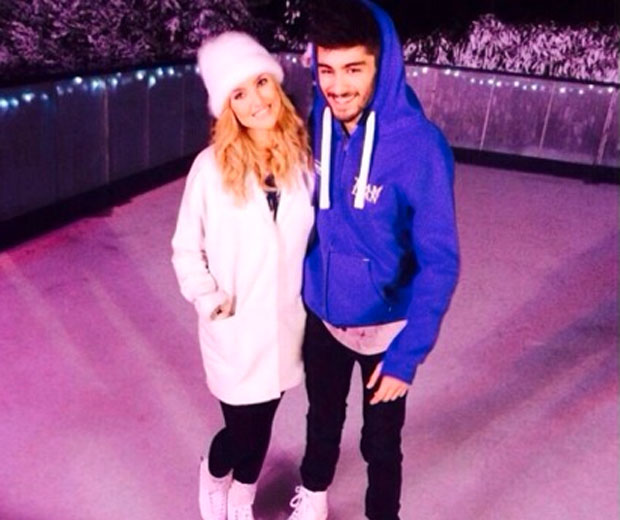 Zayn Malik and Perrie Edwards shared a sneak peek at how they spent new year