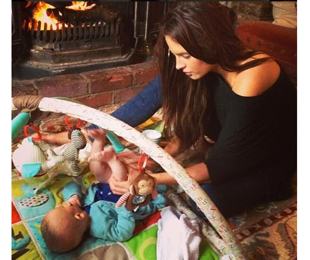 Binky babysits the very first Made In Chelsea baby