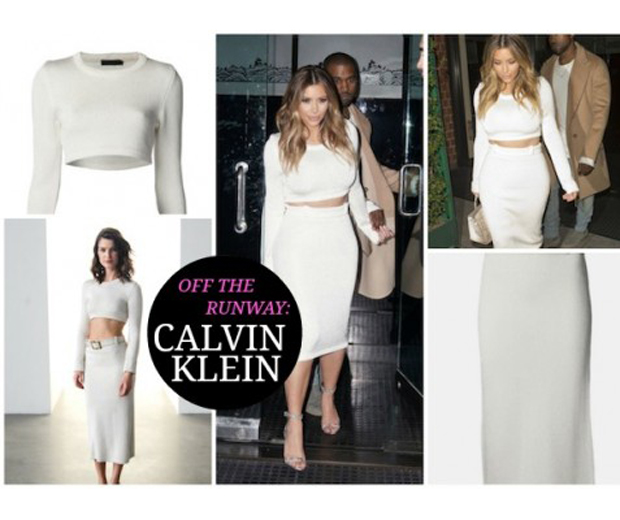 Kim flaunts her favourite date night ouftit