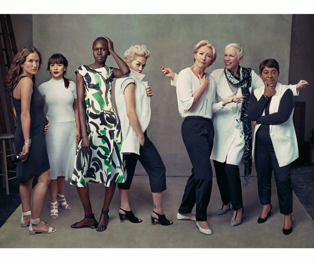 M&S reveal their star studded Leading Ladies spring/summer 2014 campaign, featuring stars including Rita Ora, Alek Wek, Emma Thompson and Annie Lennox