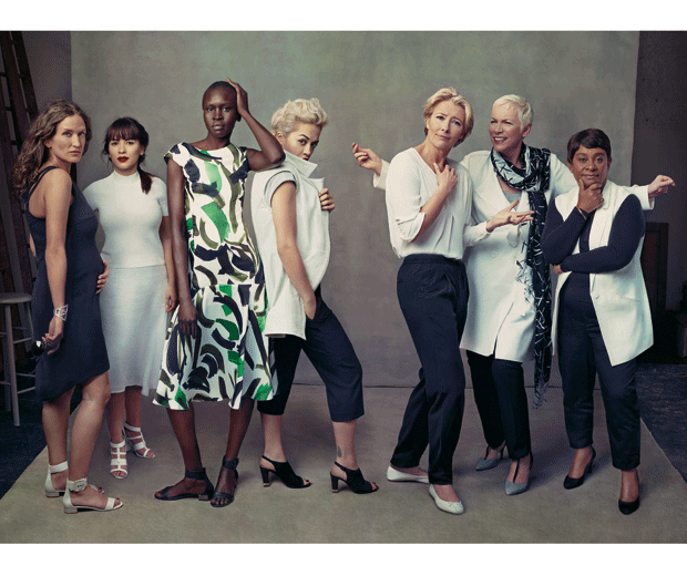 M&S reveal their star studded Leading Ladies spring/summer 2014 campaign, featuring stars including Rita Ora, Alek Wek, Emma Thompson and Annie Lennox