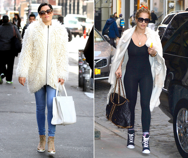 Jessie and Rita's white coat-off: Who wore it best?