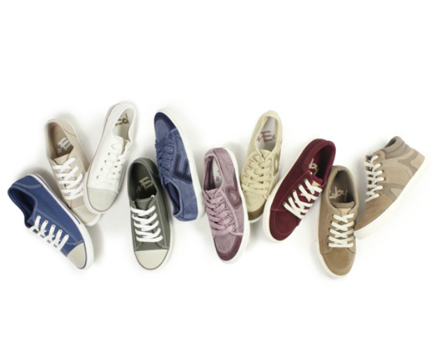 Ruby + Ed canvas lace-ups are perfect for an English summer