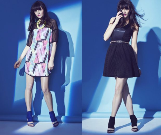 Lilah Parsons works fashion student Francesca Calabrese's designs for G21