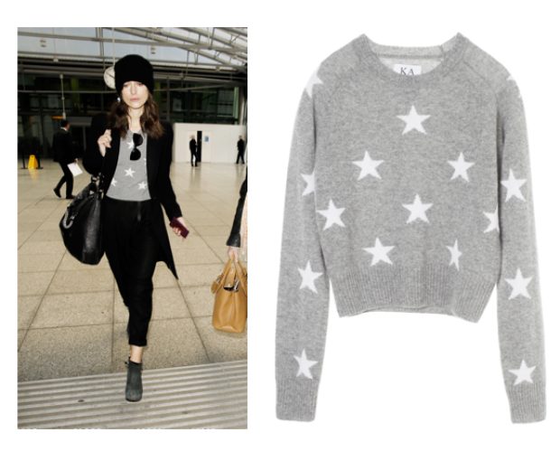 Keira chooses Zoe Karssen's stars, available for £82.70 from the brand's website