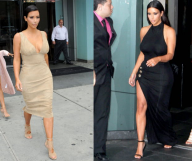 Kim Kardashian rocked two amazing designer dresses in one day