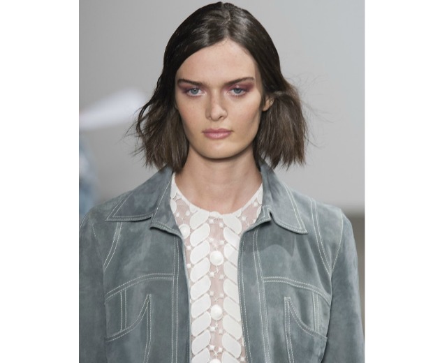Derek Lam SS15 collection featured lilac lids