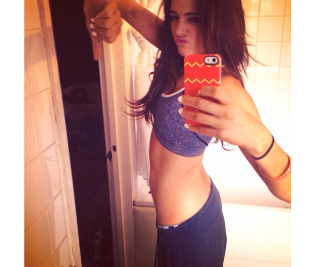 Binky shows off her gym-honed body on Instagram