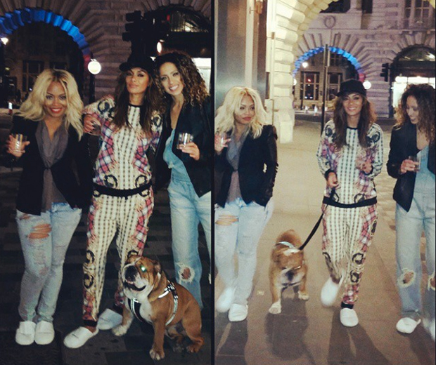 Get Nicole Scherzinger's cool printed co-ord set from MINKPINK