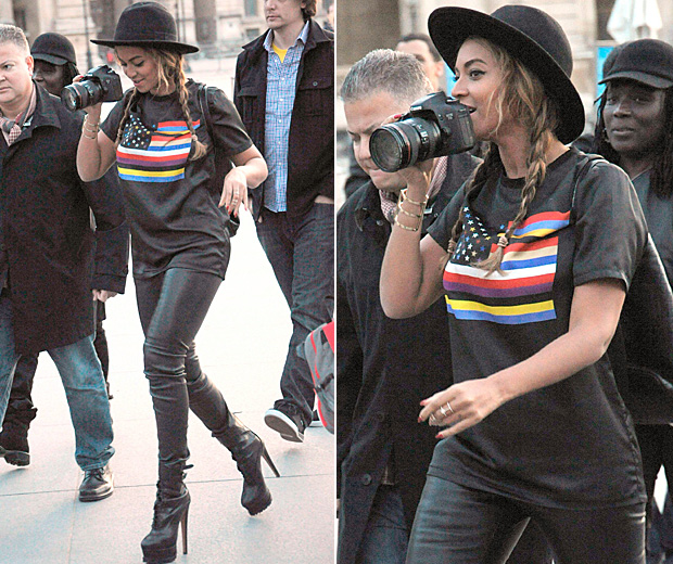 Beyoncé Is Paris' Most Stylish Tourist