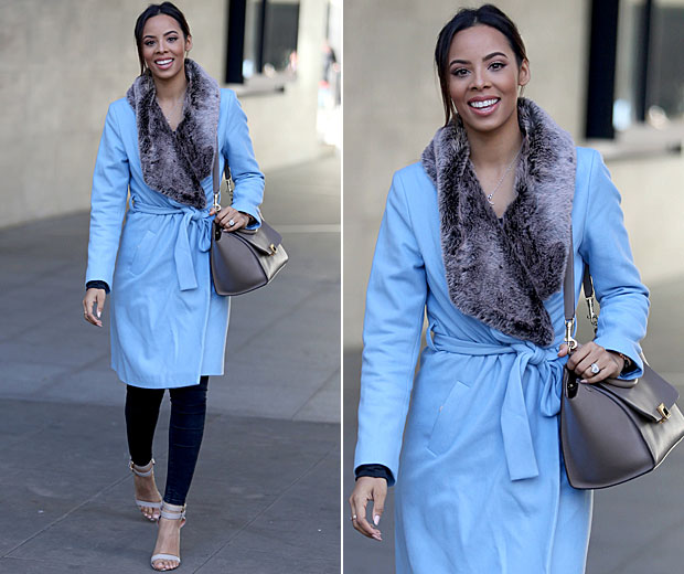 Shop Rochele Humes colour pop coat