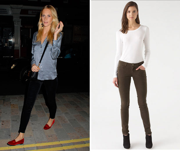 Poppy Delevingne's jeans