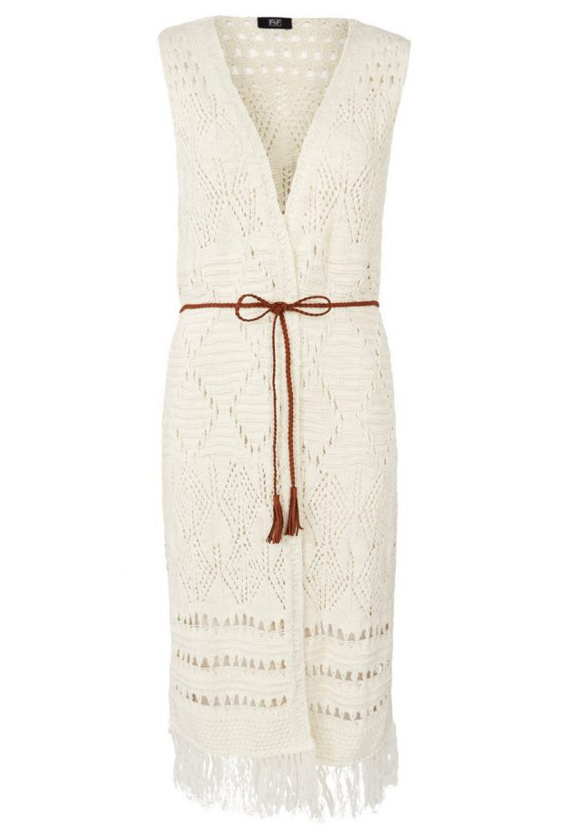 F&F Pointelle Maxi Cardigan With Belt, £16