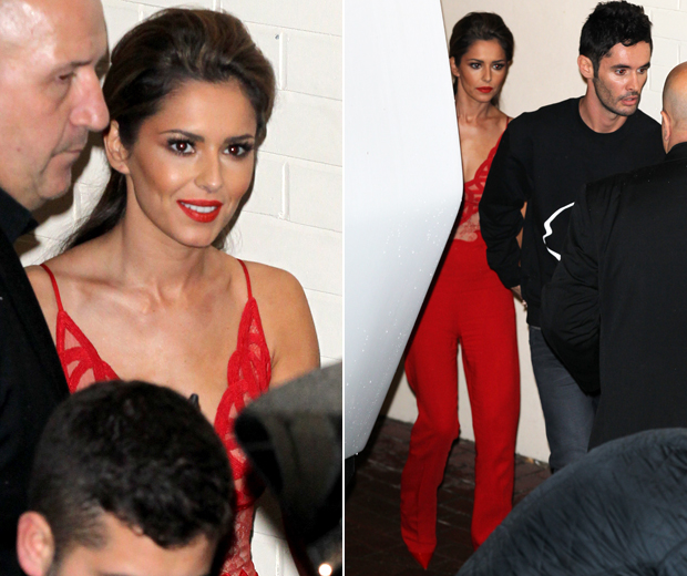 Cheryl divided opinion in her lacy red jumpsuit on the X Factor live shows