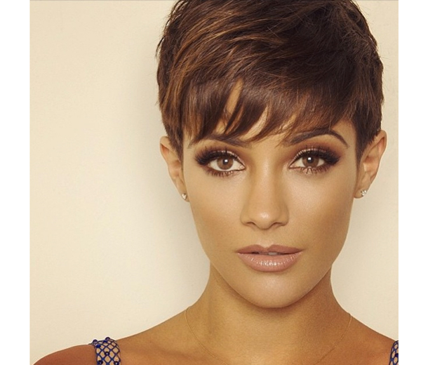Steal The Saturdays' Frankie Sandford's shimmering bronze beauty look