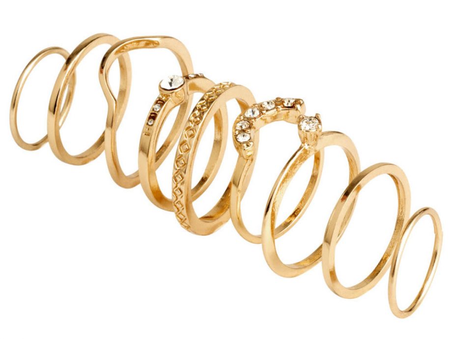 H&M Ring Set, £3.99