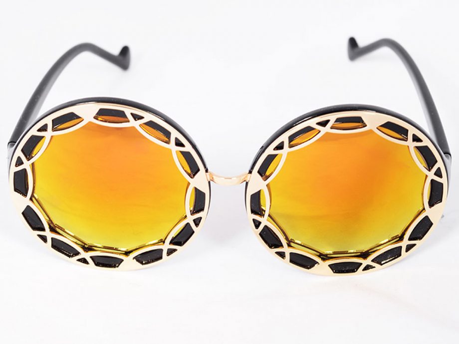 In The Style Doba Sunglasses Yellow, £10.99