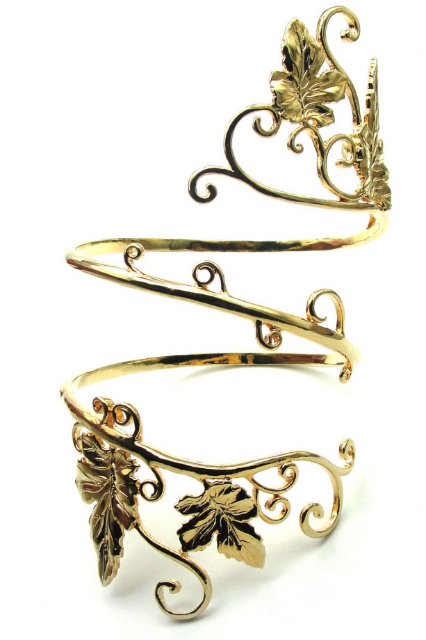 Zara Taylor Ivy Leaf Arm Bracelet, £50