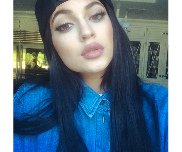 Get Kylie's impossibly full pout with some clever lip pencil know-how...
